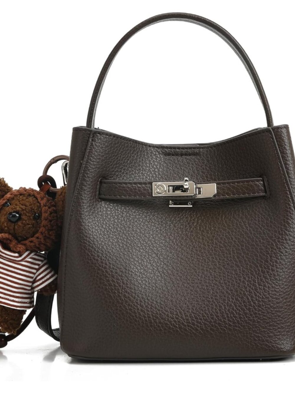 Ladies' wallet, light luxury bucket bag, lychee patterned handbag, high-end sens